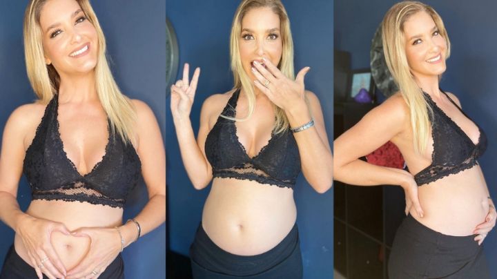 ¡Tania Riquenes anuncia que está embarazada de gemelos!