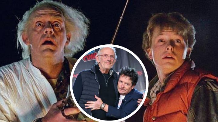 Michael J. Fox y Christopher Lloyd se reencuentran a 37 años de 'Volver al futuro'