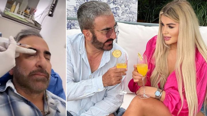 Vicente Fernández Jr se pone botox y la 'Kardashian mexicana' presume el nuevo rostro de su novio