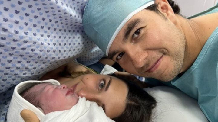 Checo Pérez y su esposa Carola anuncian el nacimiento de Emilio, su tercer hijo 