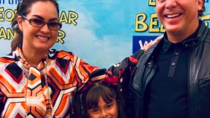Hija de Cristian Castro, Rafaela,  es toda una celebridad en redes sociales a sus ocho años