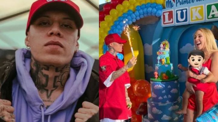 Maya Nazor y Santa Fe Klan se reúnen en la fiesta de cumpleaños de su hijo