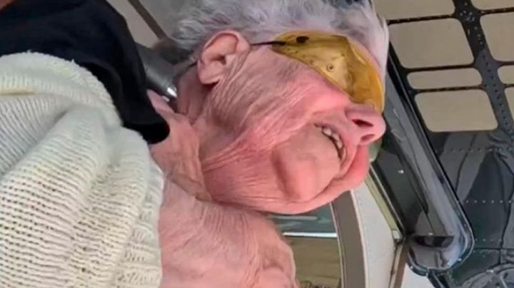 Abuelita de 90 años se lanza de PARACAÍDAS para festejar así su cumpleaños y VIDEO se viraliza