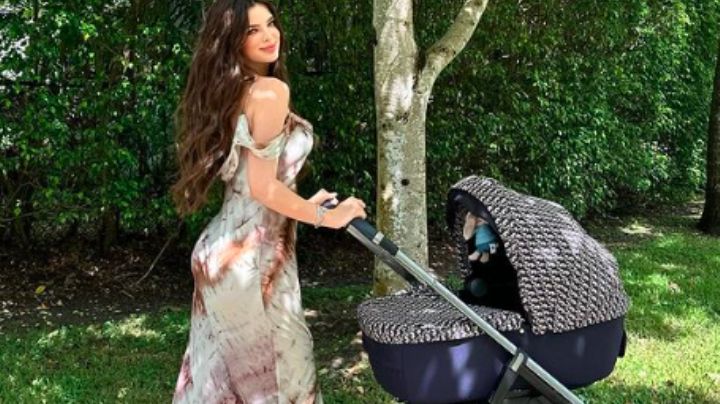 Nadia Ferreira a favor de la lactancia: Con FOTO se muestra amamantando a su bebé