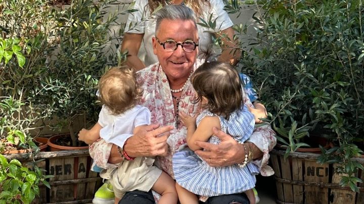 Ricardo Montaner enloquecido por sus nietos Índigo y Apolo: celebra su cumpleaños rodeado de su familia