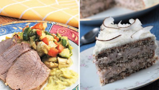 Paso a paso para una cena estupenda: plato principal y postre