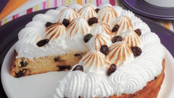 Torta de ricota y pasas de uva: nunca pasa de moda