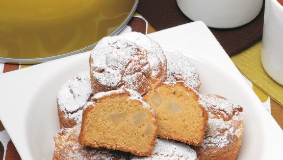 Mantecados con dulce y peras: una explosión de sabor